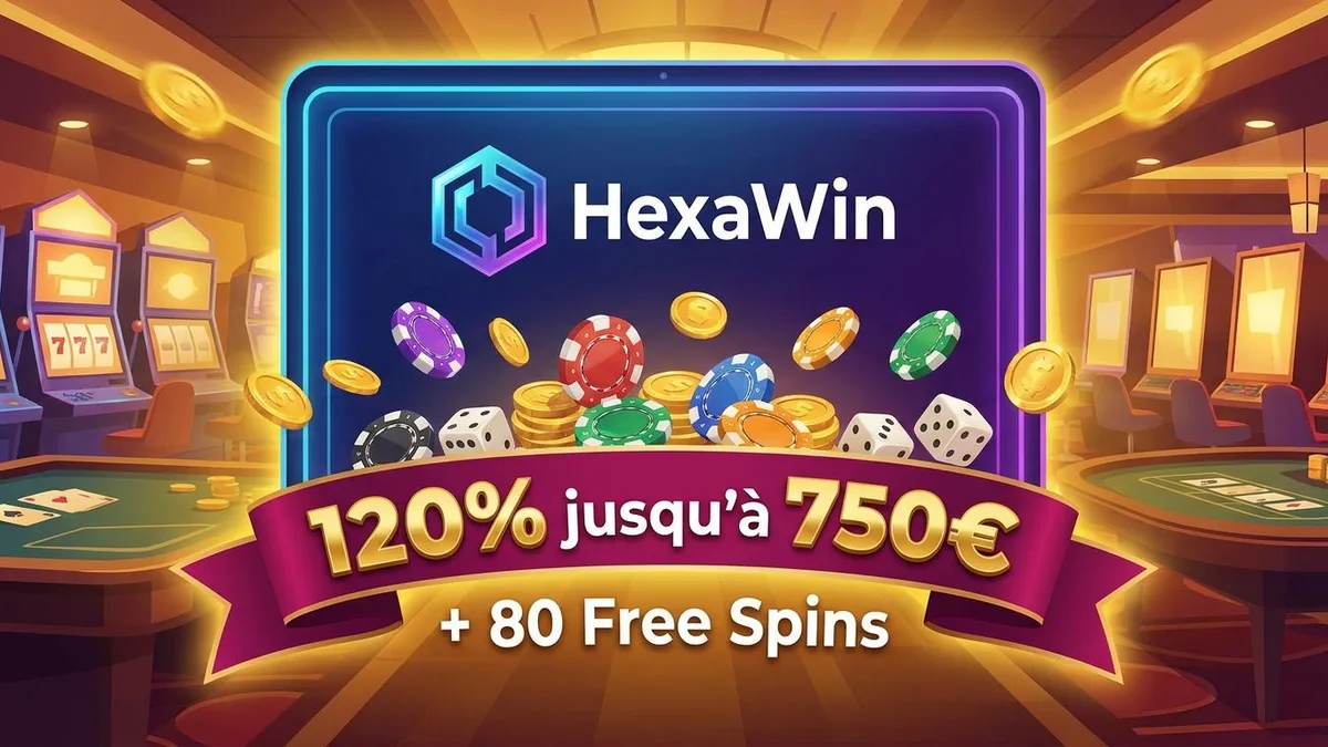 Écran bonus HexaWin